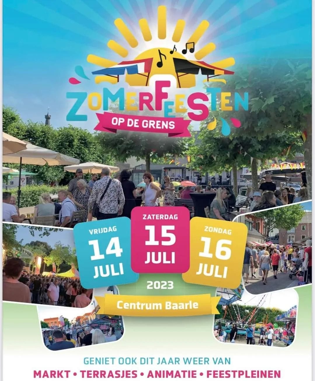 Zomerfeesten op de grens