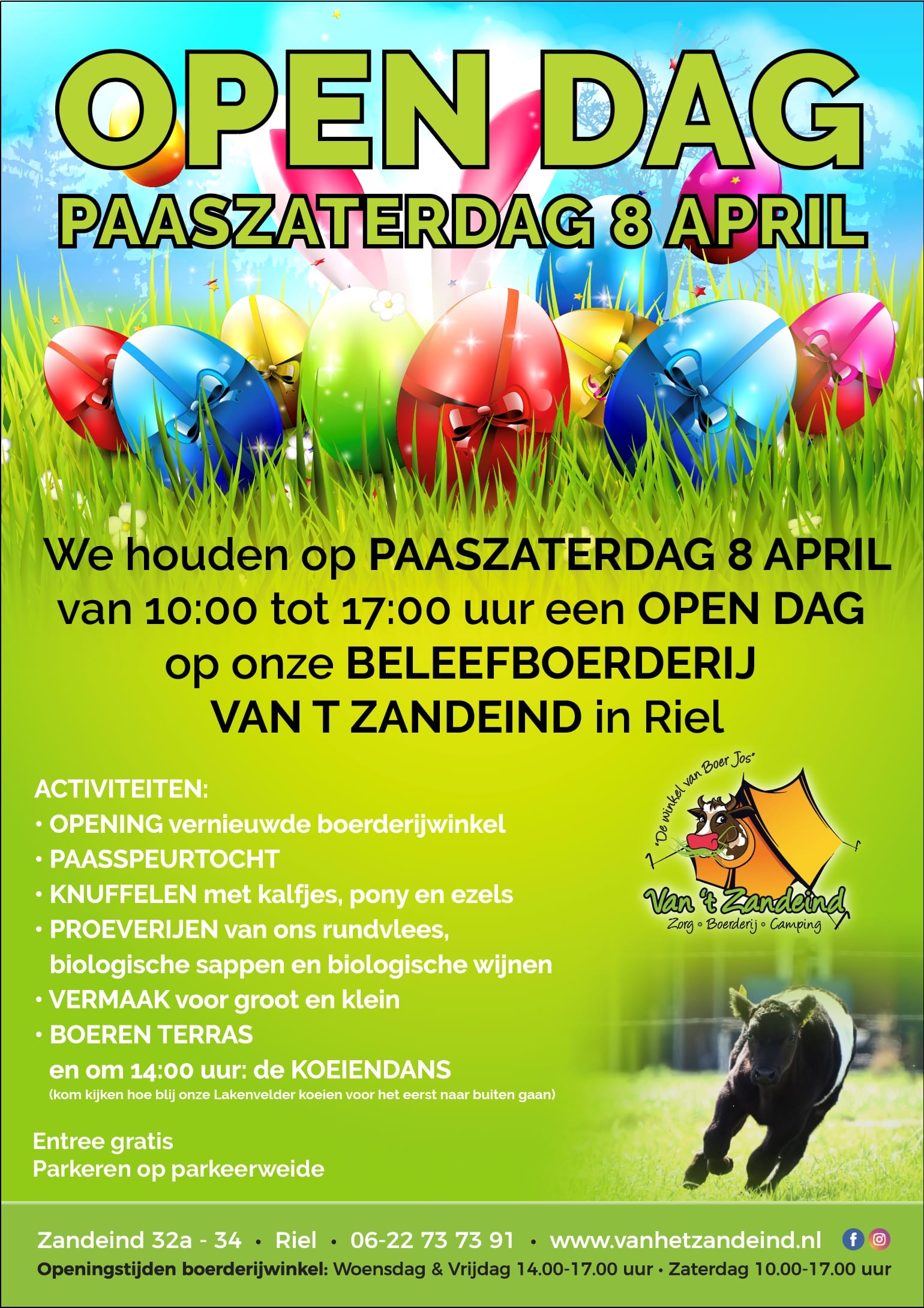 open dag 8 april