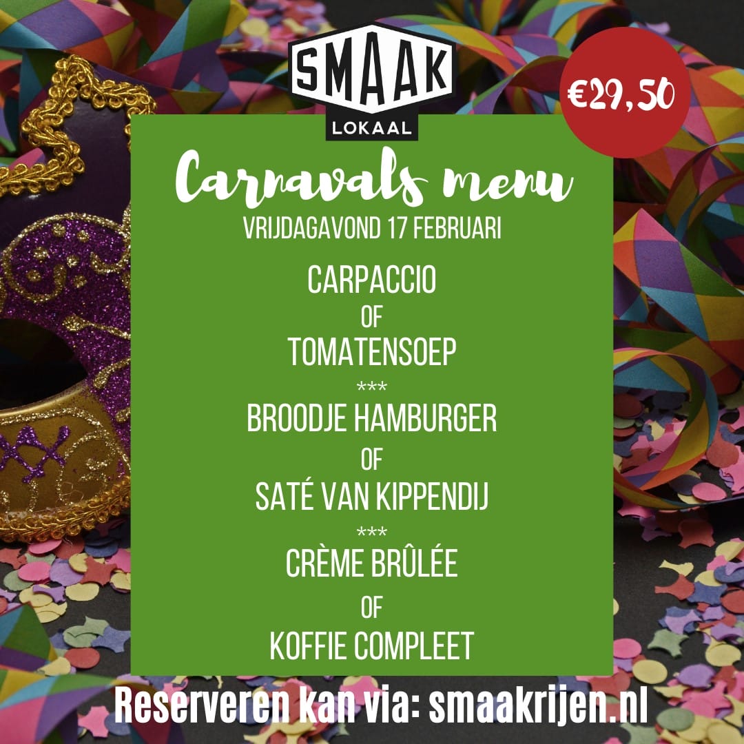 Carnavalsmenu