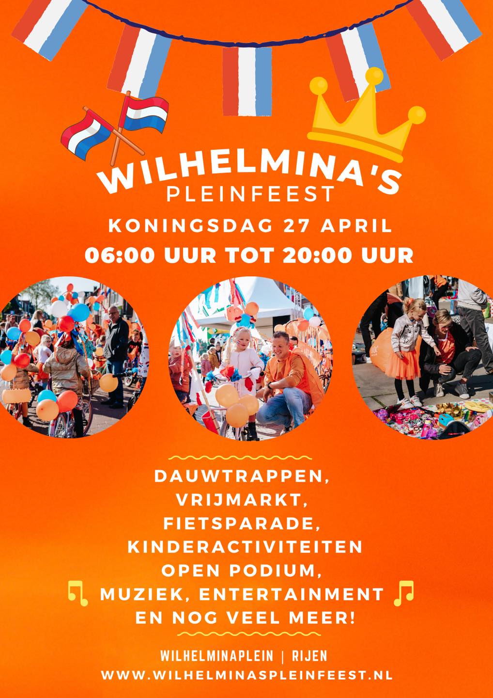 Wilhelmina’s Pleinfeest