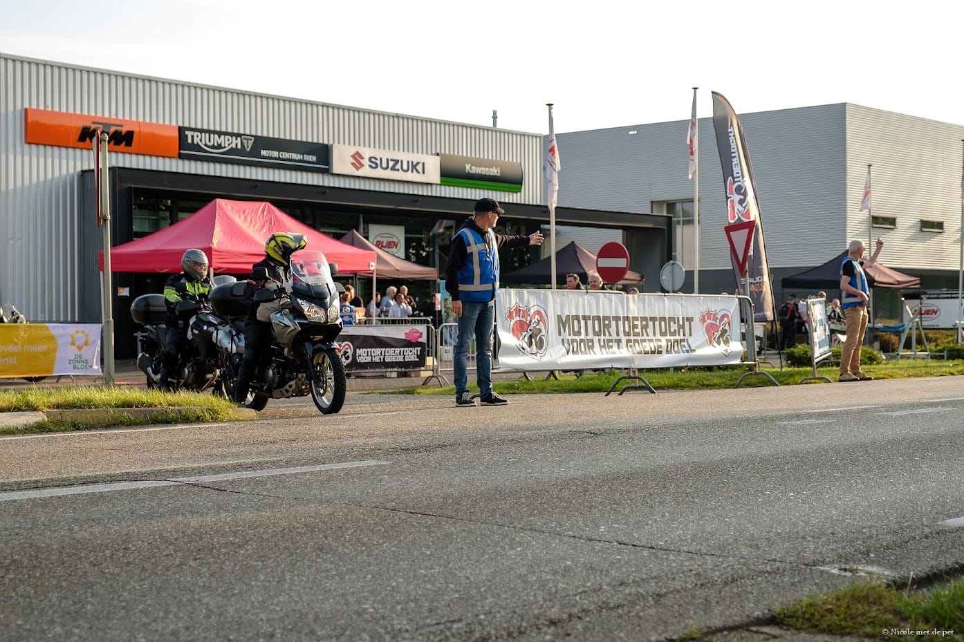 motortoertocht voor het goede doel