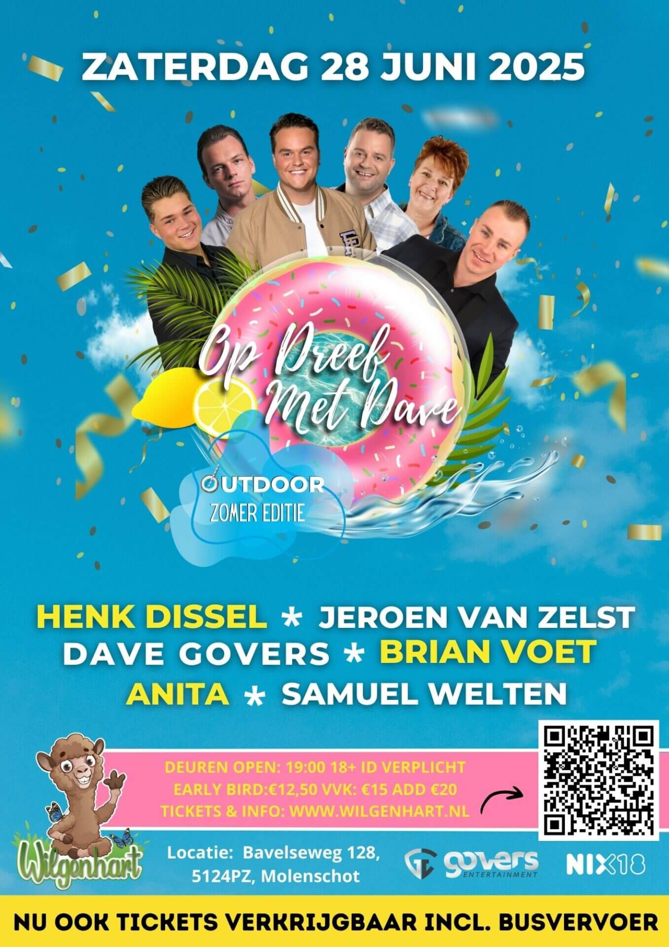Op dreef met Dave Poster 2024